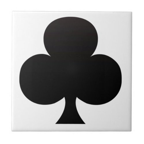 Club Poker Icon Tile