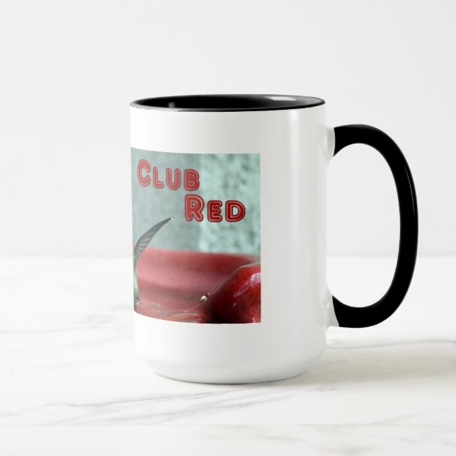 Club Red Mug Design #333 (Right)