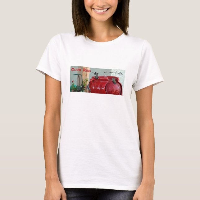 Club Red Tee Shirt #444 (Front)