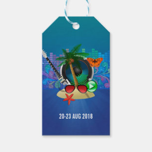 Club Summer Music Festival add logo Gift Tags