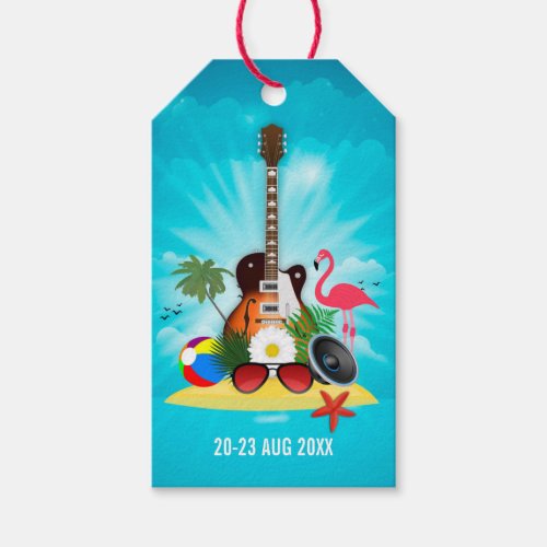Club Summer Music Festival add logo Gift Tags