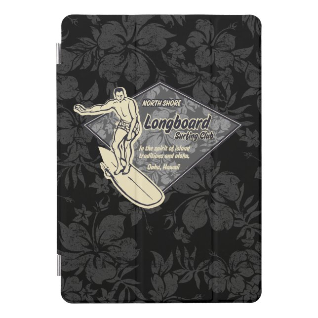 Club Surfing Diamond Hawaiian Hibiscus Smart Cover (Front)