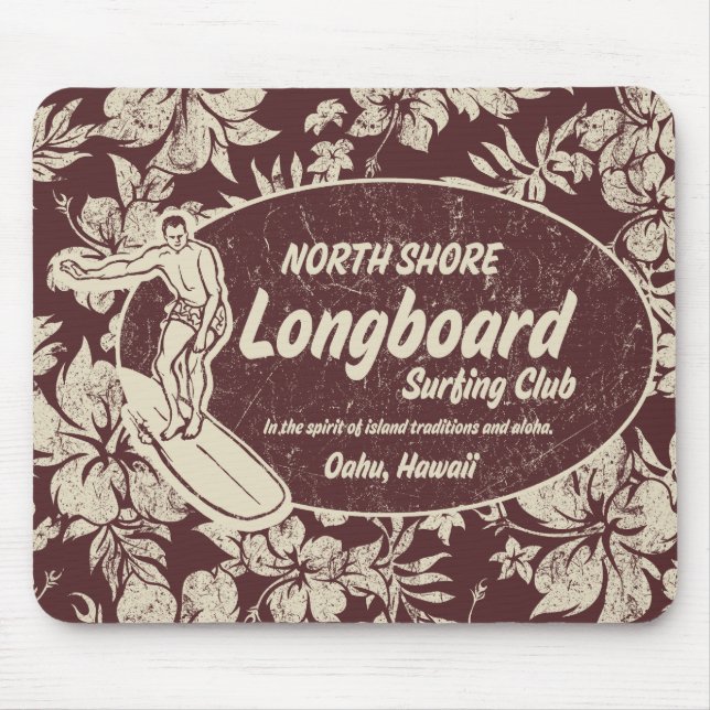 Club Surfing Mousepad (Front)