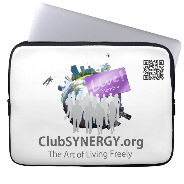 Club SYNERGY - Laptop Sleeve 13" (Front)