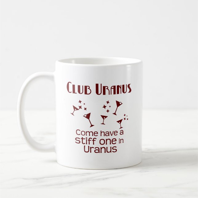 Club Uranus Coffee Mug (Left)