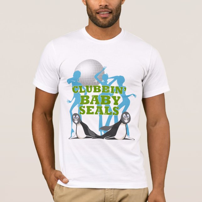 Clubbin’ Baby Seals T-Shirt (Front)