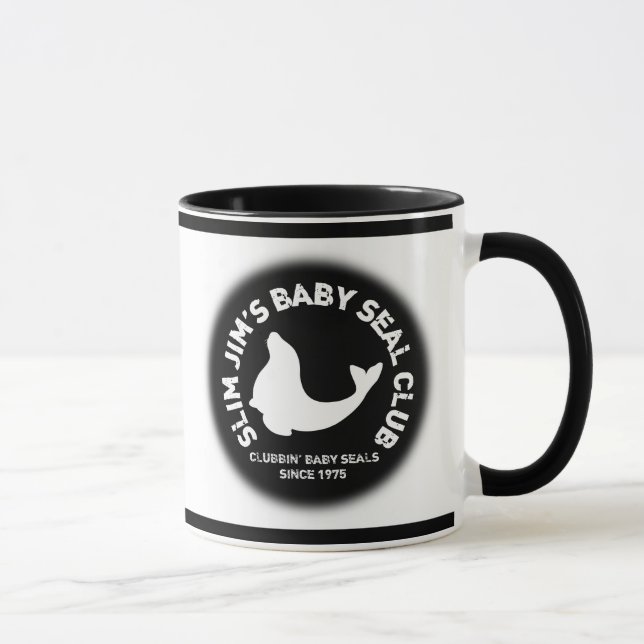 Clubbing Baby Seals Mug (Right)