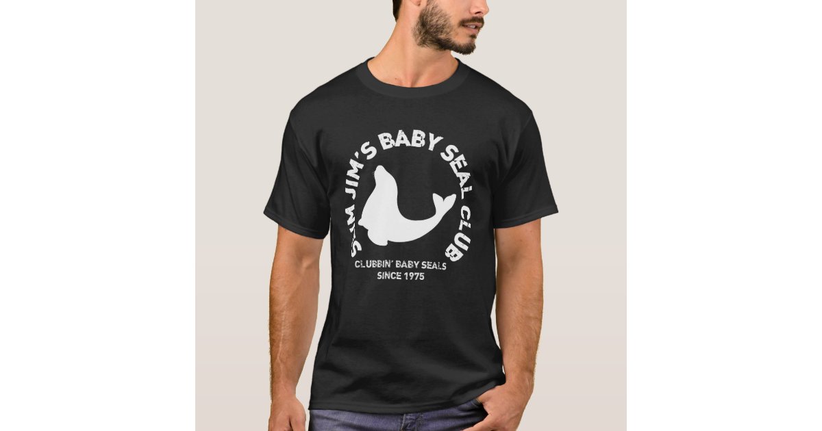 Clubbing Baby Seals TShirt Zazzle