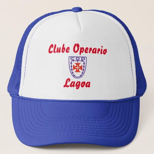 Clube Operario da Lagoa Azores Portugal Trucker Hat