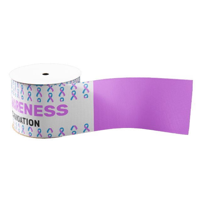 Clubfoot Awareness Advocate Pattern Ribbon (Spool)