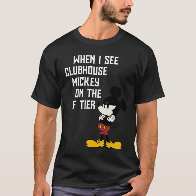 Clubhouse Mickey F Tier T-Shirt (Front)