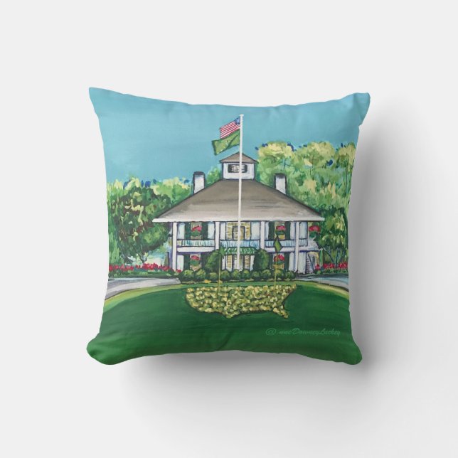 Clubhouse  outdoor pillow (Front)