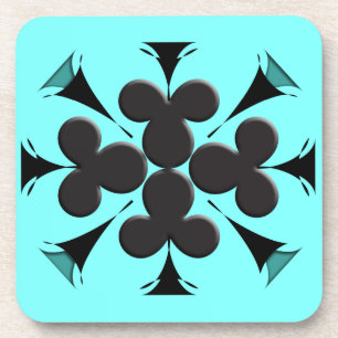 Clubs Beverage Coaster