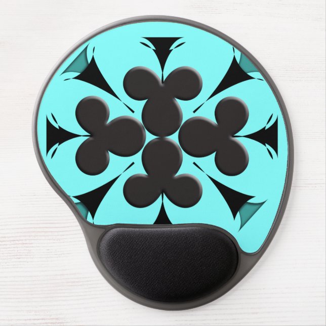 Clubs Gel Mouse Pad (Front)