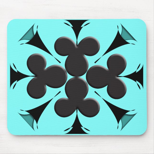 Clubs Mouse Pad (Front)