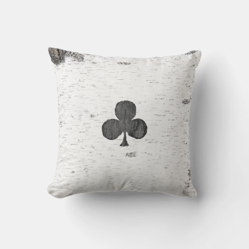 ClubTree Carving Throw Pillow
