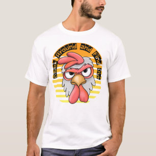 Cluck Around and Find Out Funny Chicken Shirt 