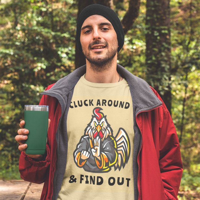 Cluck Around And Find Out Kung Fu Rooster  T-Shirt (Creator Uploaded)