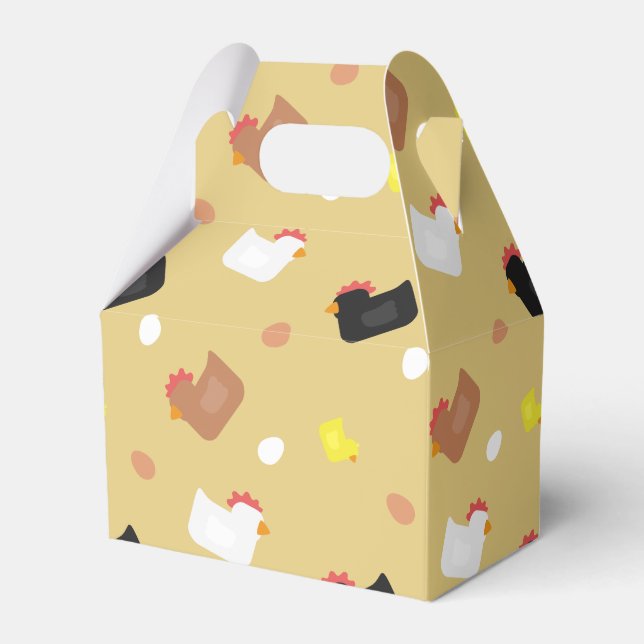 Cluck Cluck Favor Boxes (Front Side)