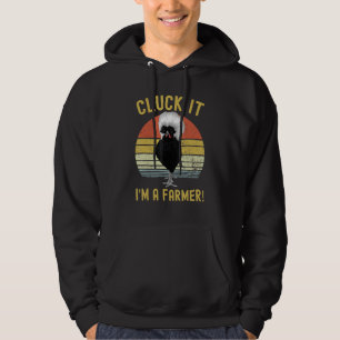 Cluck It Funny Polish Chicken Farmer Hoodie
