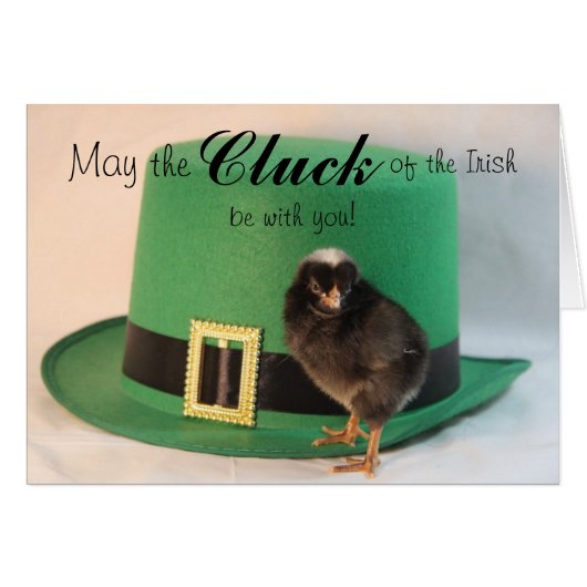 Cluck of the Irish Cards (Front Horizontal)