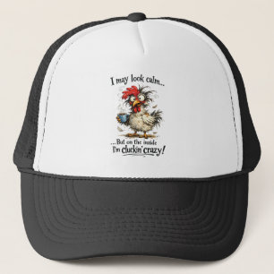 Cluckin Crazy Trucker Hat
