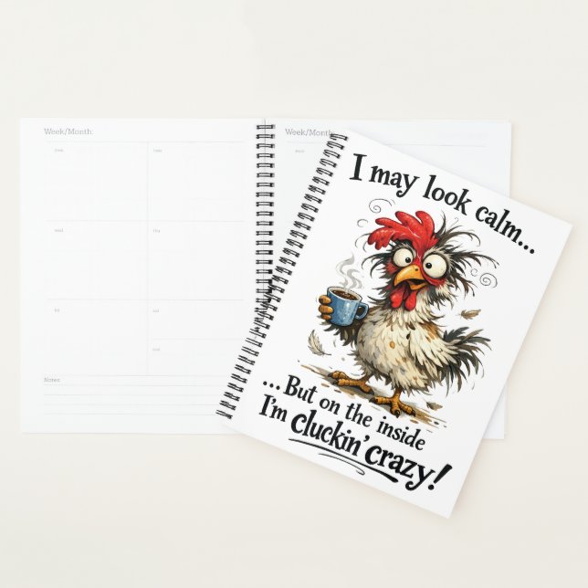 Cluckin Planner Notebook (Display)