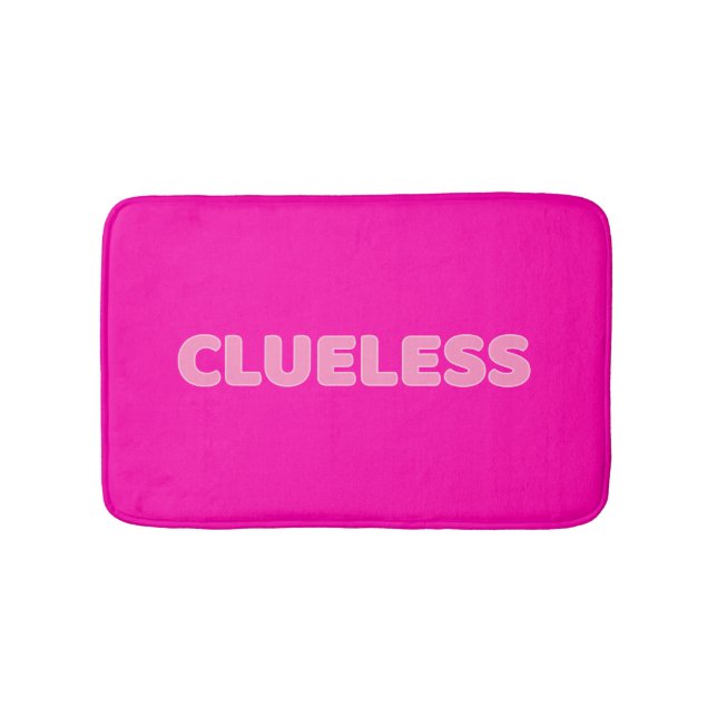 Clueless I Bath Mat (Front)