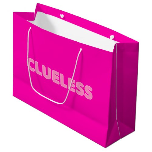 Clueless I Large Gift Bag