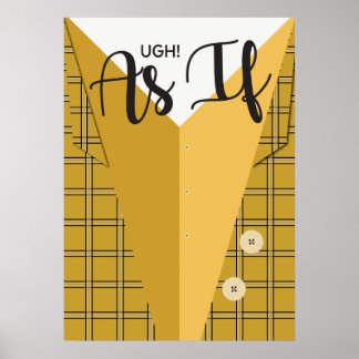 Clueless Minimalist Poster