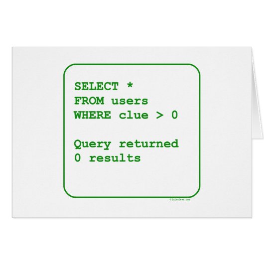 Clueless Users Cards (Front Horizontal)