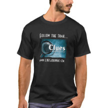Clues Journal Adult T-Shirt--Dark color