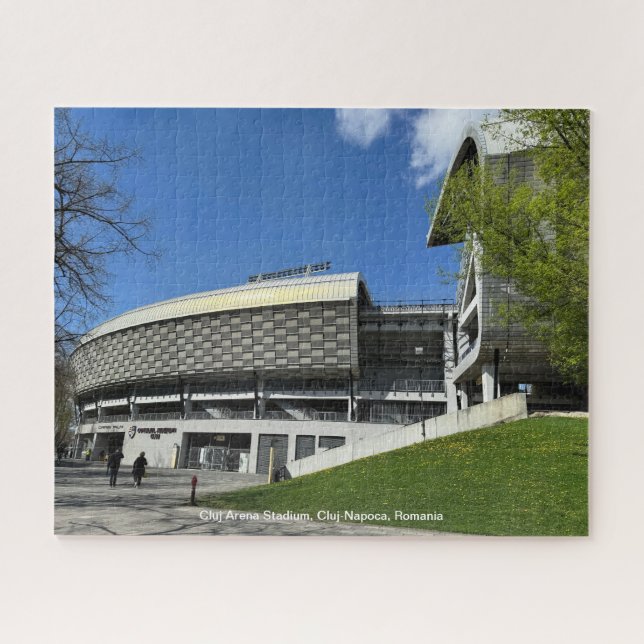 Cluj Arena Stadium, Cluj-Napoca, Romania on a Jigsaw Puzzle (Horizontal)