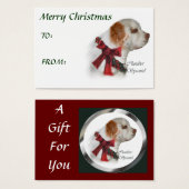 Clumber Spaniel Christmas Gifts (Front & Back)