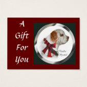 Clumber Spaniel Christmas Gifts (Back)