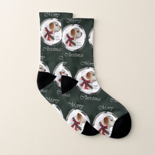 Clumber Spaniel Christmas Socks