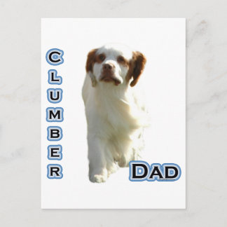 Clumber Spaniel Dad 4 Postcard