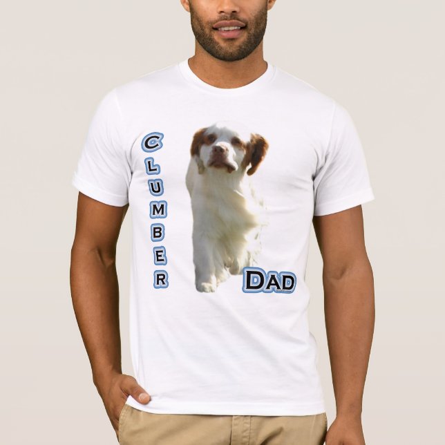 Clumber Spaniel Dad 4 T-Shirt (Front)