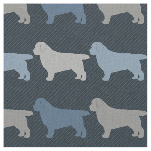 Clumber Spaniel Fabric