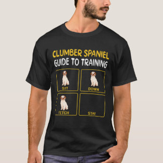 Clumber Spaniel Guide To Training Dog Obedience T-Shirt