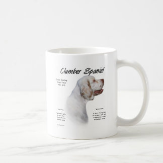 Clumber Spaniel History Design Coffee Mug