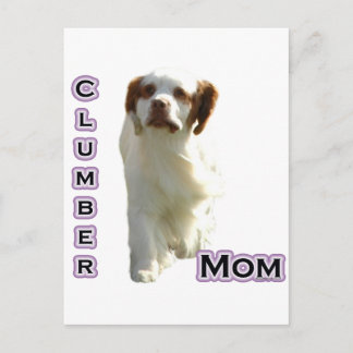 Clumber Spaniel Mom 4 Postcard