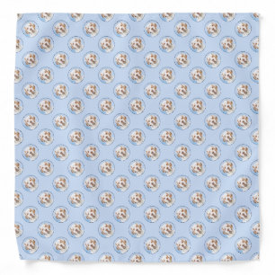 Clumber Spaniel Painting - Cute Original Dog Art Bandana