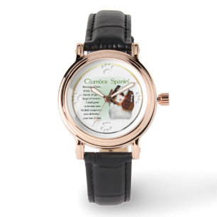 Clumber Spaniel Puppy Gifts Watch
