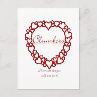 Clumber Spaniel True Love Postcard