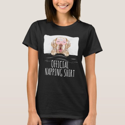 Clumber Spaniel Unicorn Sleep Mask Official Nappin T_Shirt