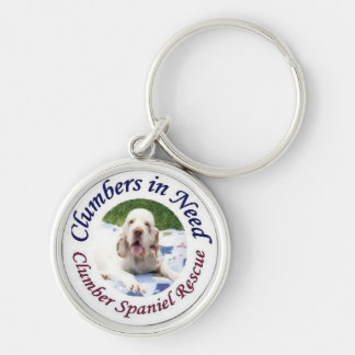 Clumbers in Need Key Chain