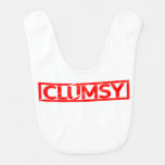 Clumsy Stamp Baby Bib