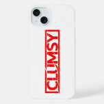 Clumsy Stamp iPhone 15 Plus Case