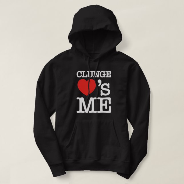 CLUNGE LOVE's ME Hoodie (Design Front)